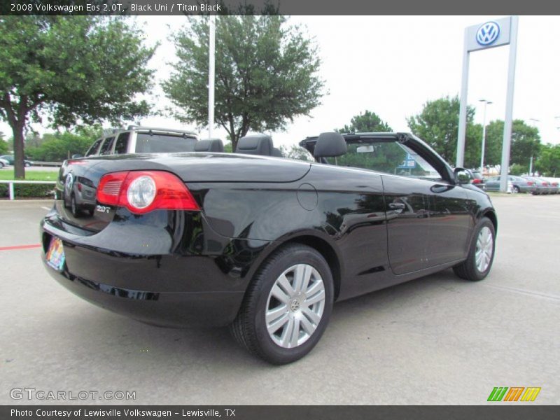 Black Uni / Titan Black 2008 Volkswagen Eos 2.0T
