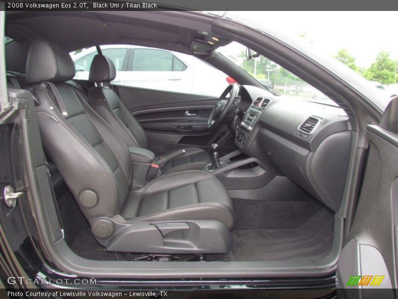 Front Seat of 2008 Eos 2.0T