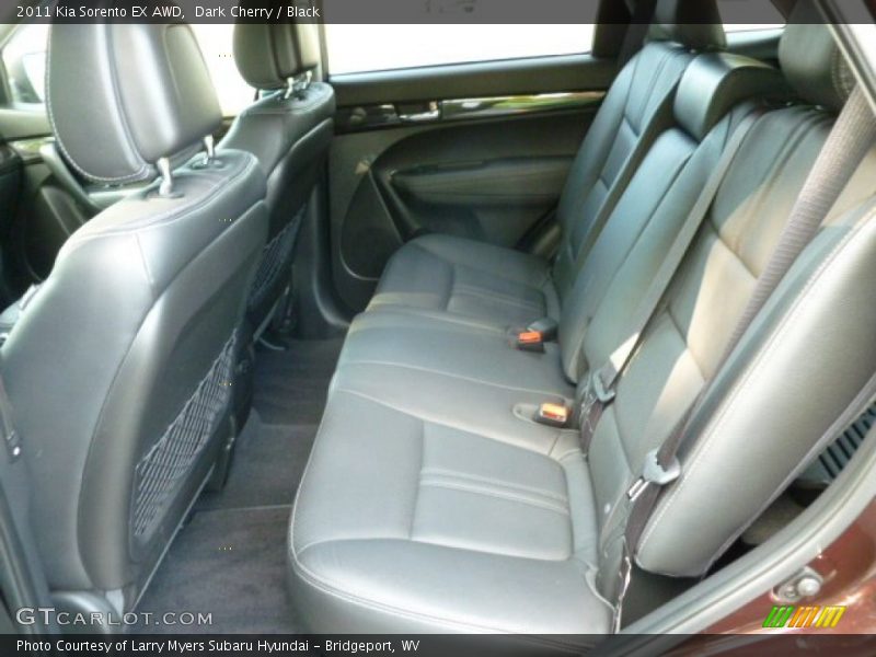 Dark Cherry / Black 2011 Kia Sorento EX AWD