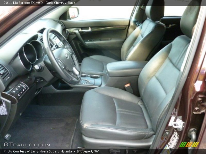 Dark Cherry / Black 2011 Kia Sorento EX AWD