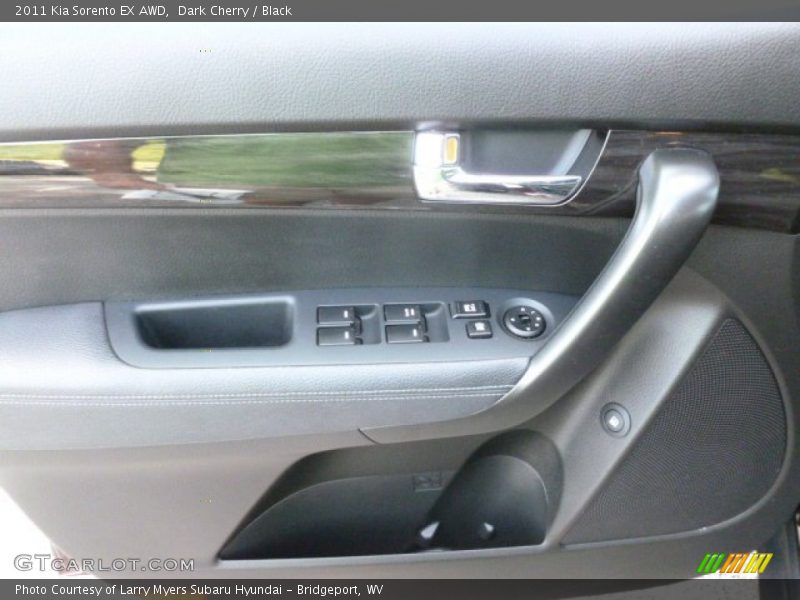 Dark Cherry / Black 2011 Kia Sorento EX AWD
