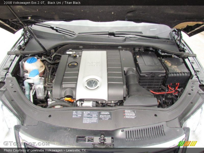  2008 Eos 2.0T Engine - 2.0 Liter FSI Turbocharged DOHC 16-Valve 4 Cylinder
