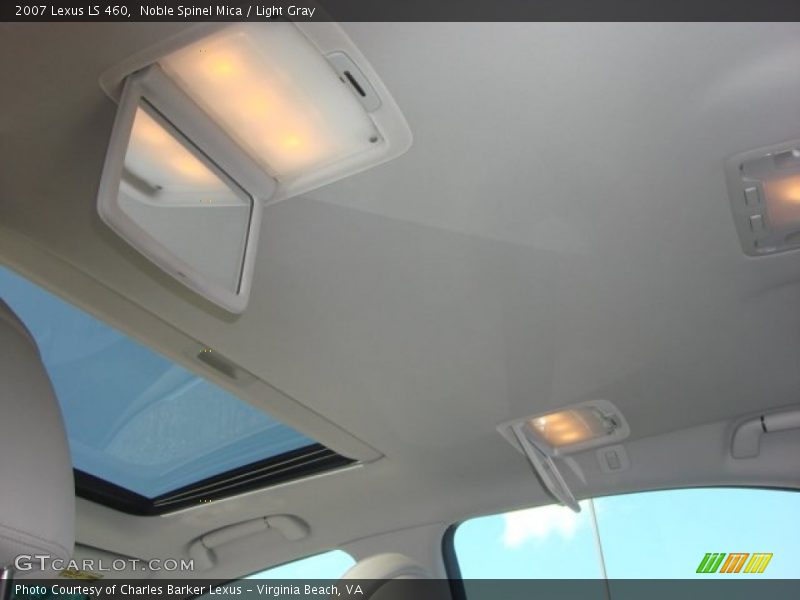 Noble Spinel Mica / Light Gray 2007 Lexus LS 460