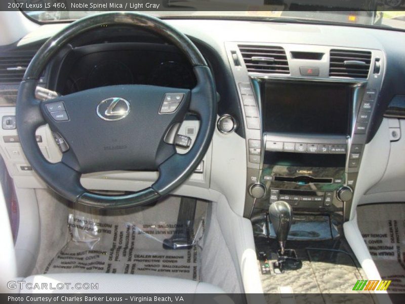 Noble Spinel Mica / Light Gray 2007 Lexus LS 460