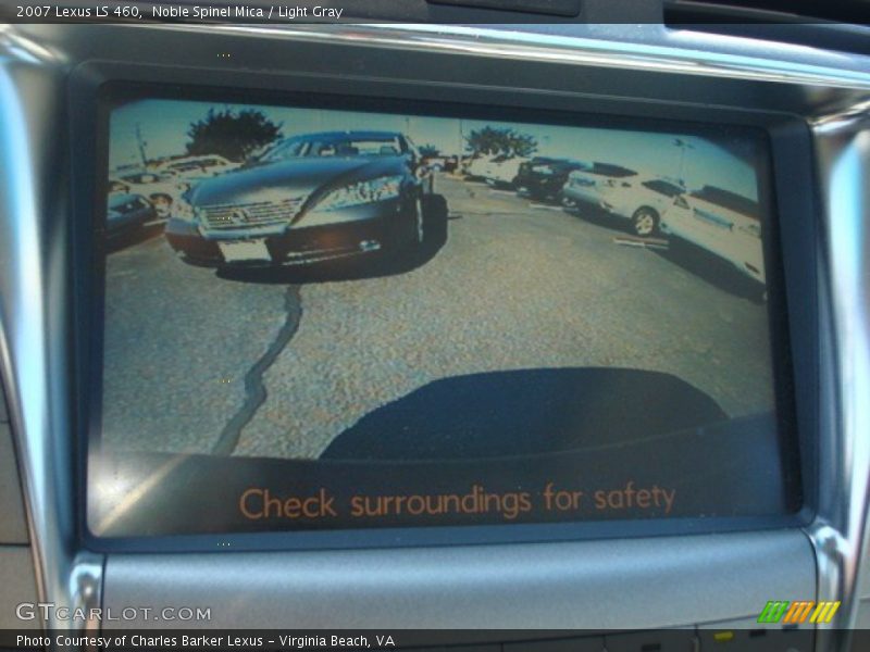 Noble Spinel Mica / Light Gray 2007 Lexus LS 460