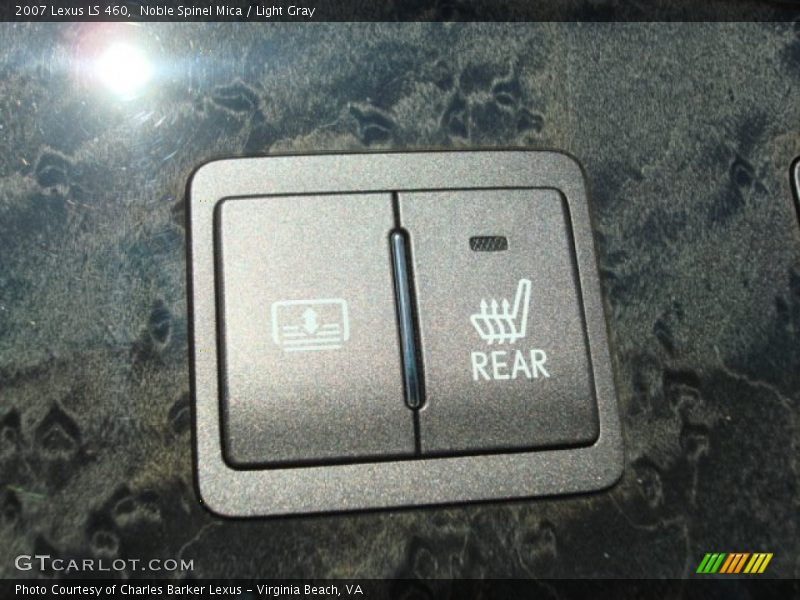 Noble Spinel Mica / Light Gray 2007 Lexus LS 460