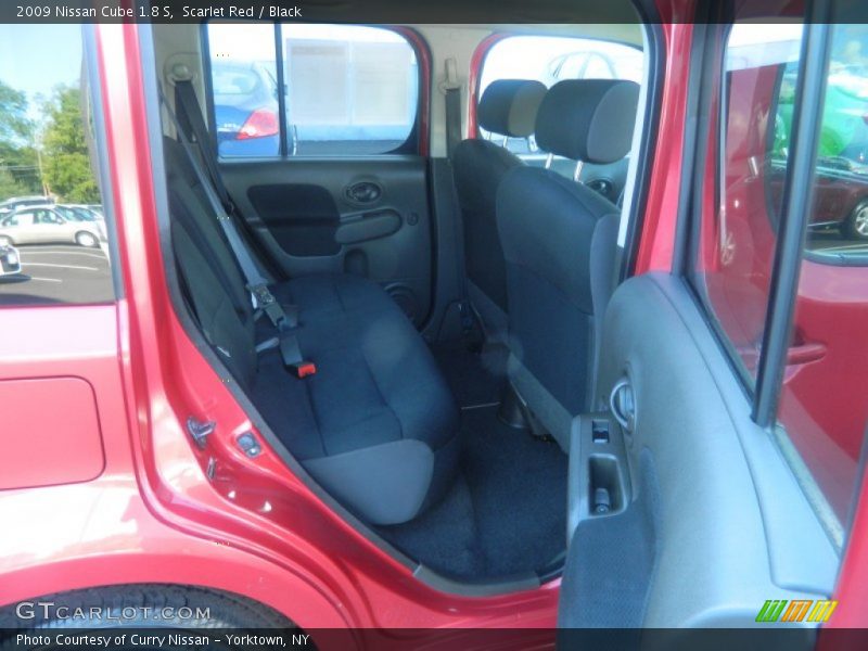 Scarlet Red / Black 2009 Nissan Cube 1.8 S
