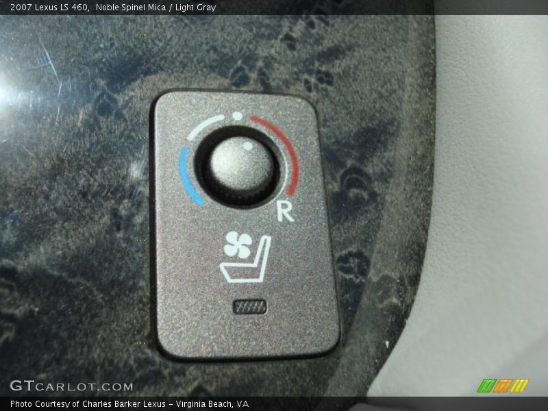 Noble Spinel Mica / Light Gray 2007 Lexus LS 460