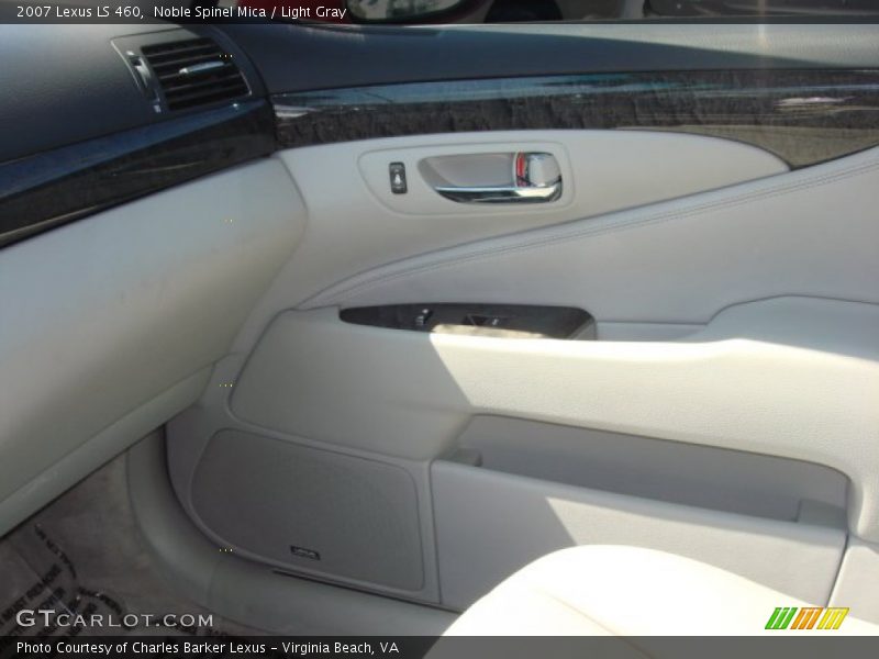 Noble Spinel Mica / Light Gray 2007 Lexus LS 460