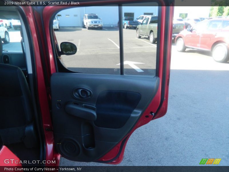 Scarlet Red / Black 2009 Nissan Cube 1.8 S