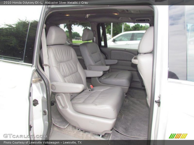 Alabaster Silver Metallic / Gray 2010 Honda Odyssey EX-L