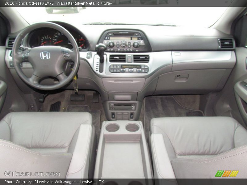 Alabaster Silver Metallic / Gray 2010 Honda Odyssey EX-L