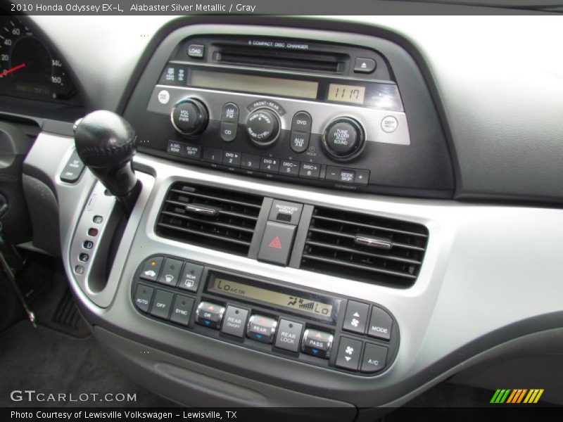 Alabaster Silver Metallic / Gray 2010 Honda Odyssey EX-L