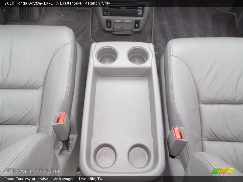 Alabaster Silver Metallic / Gray 2010 Honda Odyssey EX-L
