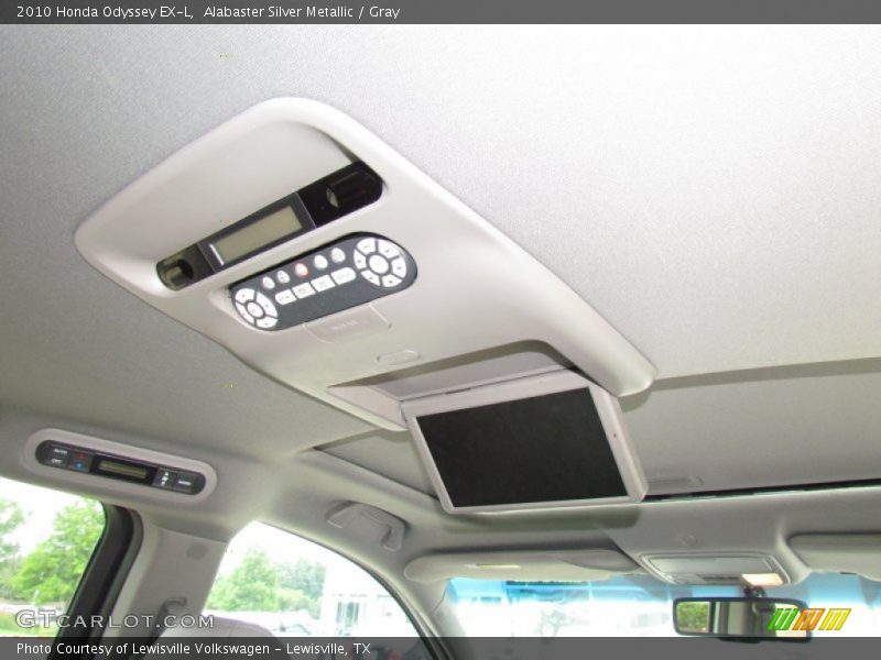 Alabaster Silver Metallic / Gray 2010 Honda Odyssey EX-L