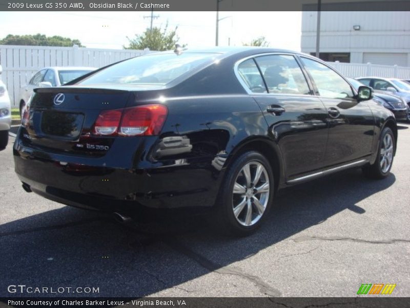 Obsidian Black / Cashmere 2009 Lexus GS 350 AWD