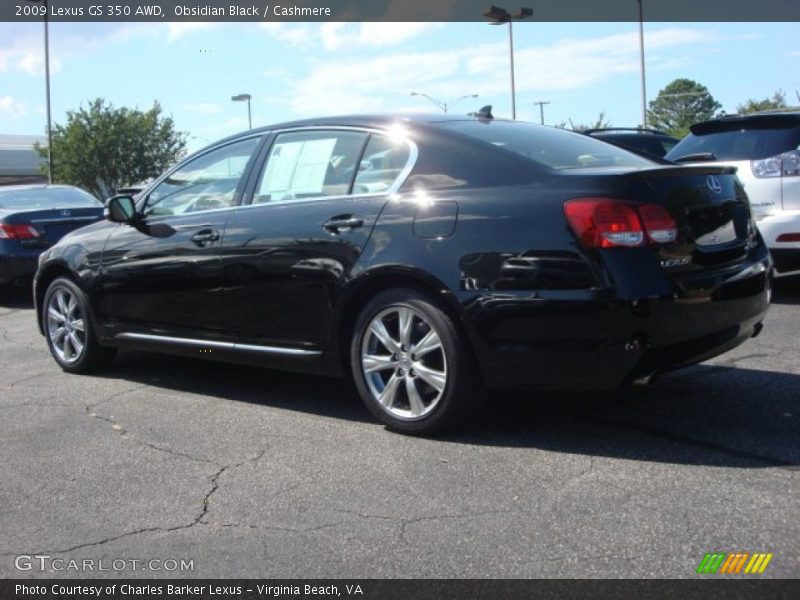 Obsidian Black / Cashmere 2009 Lexus GS 350 AWD