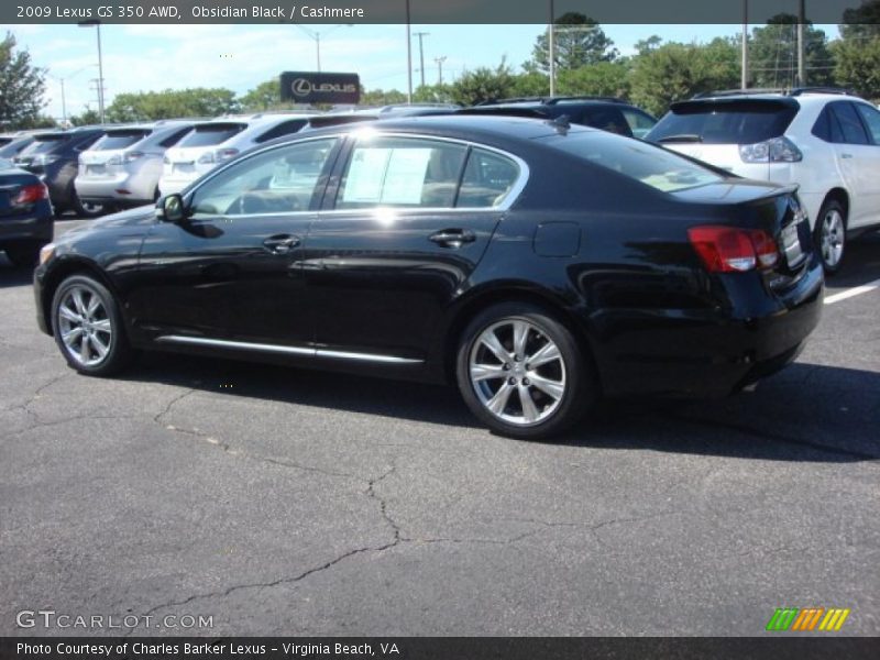 Obsidian Black / Cashmere 2009 Lexus GS 350 AWD