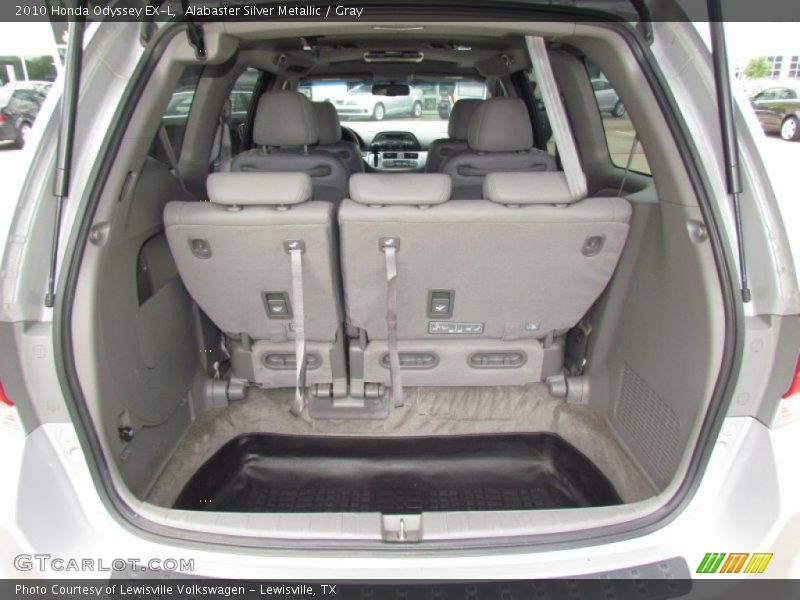Alabaster Silver Metallic / Gray 2010 Honda Odyssey EX-L