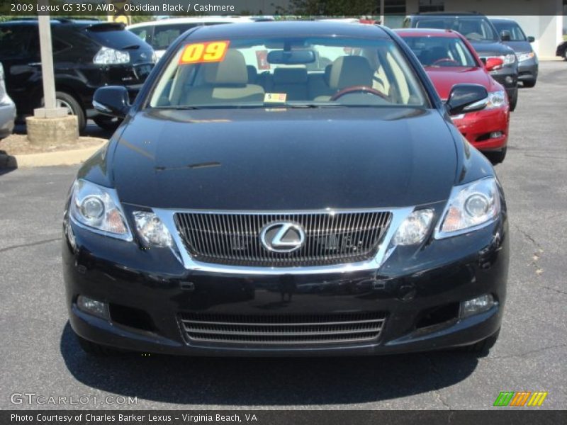 Obsidian Black / Cashmere 2009 Lexus GS 350 AWD