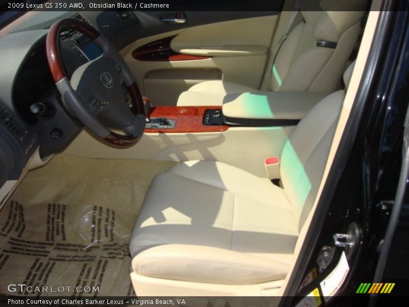 Obsidian Black / Cashmere 2009 Lexus GS 350 AWD