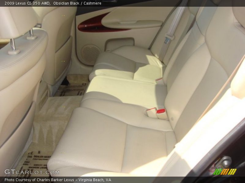 Obsidian Black / Cashmere 2009 Lexus GS 350 AWD