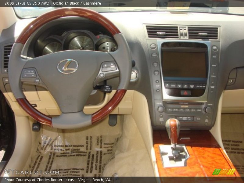 Obsidian Black / Cashmere 2009 Lexus GS 350 AWD