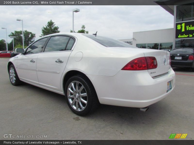 White Gold Flash Tricoat / Cashmere 2006 Buick Lucerne CXS