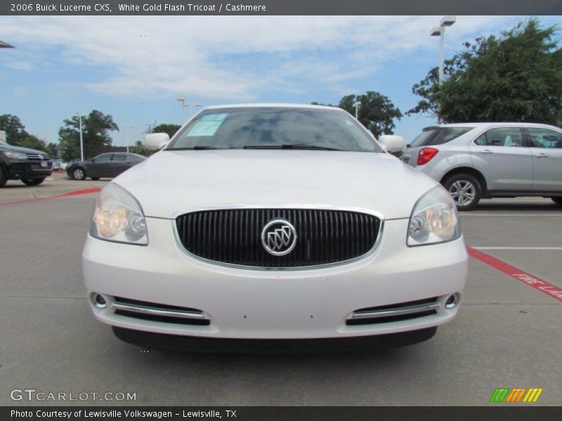 White Gold Flash Tricoat / Cashmere 2006 Buick Lucerne CXS