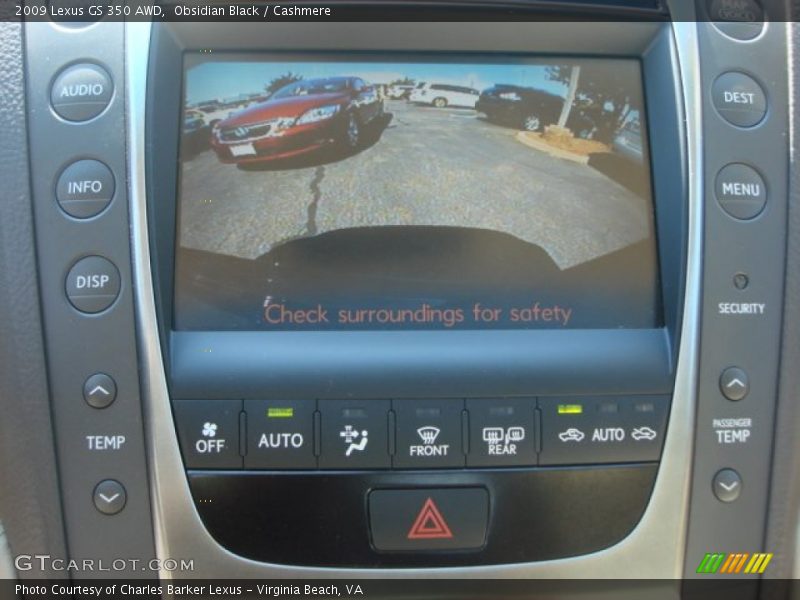 Obsidian Black / Cashmere 2009 Lexus GS 350 AWD