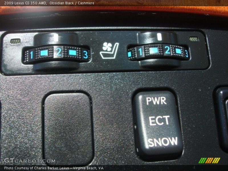 Obsidian Black / Cashmere 2009 Lexus GS 350 AWD