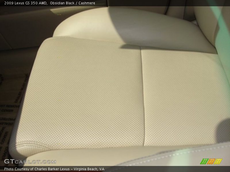 Obsidian Black / Cashmere 2009 Lexus GS 350 AWD