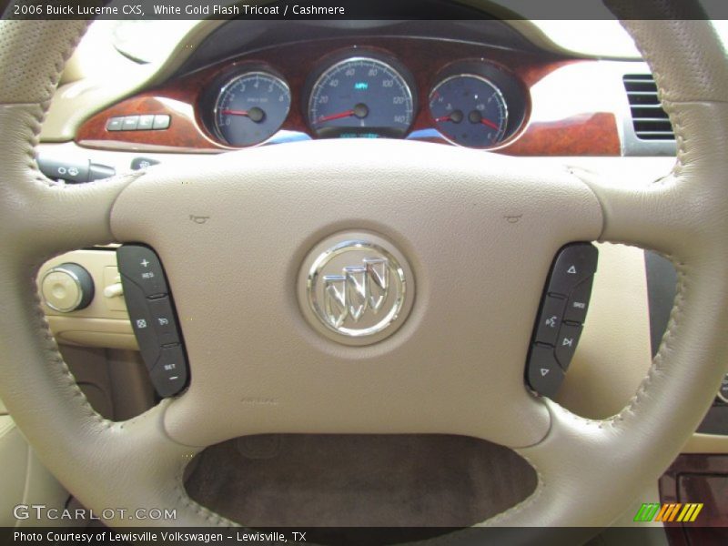 White Gold Flash Tricoat / Cashmere 2006 Buick Lucerne CXS