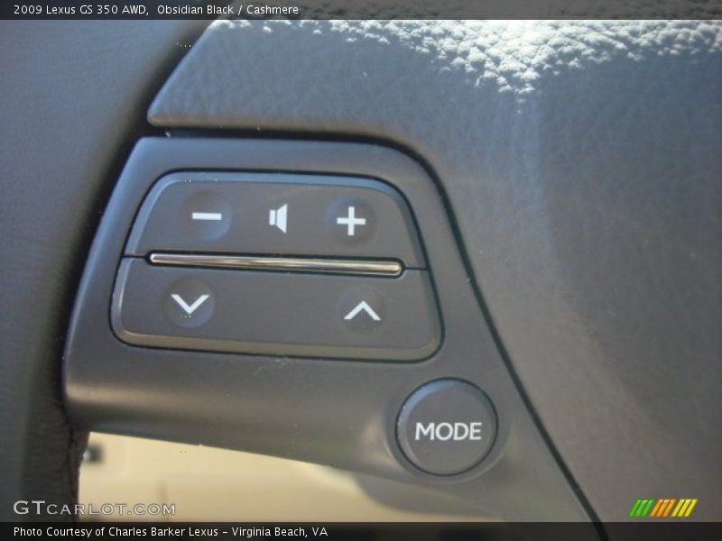 Obsidian Black / Cashmere 2009 Lexus GS 350 AWD
