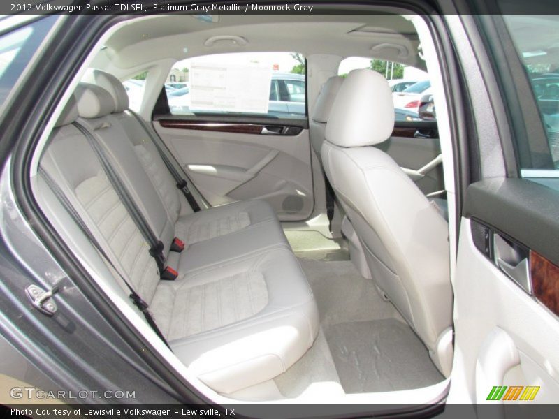 Platinum Gray Metallic / Moonrock Gray 2012 Volkswagen Passat TDI SEL