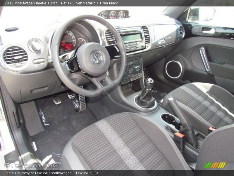 Titan Black Interior - 2012 Beetle Turbo 