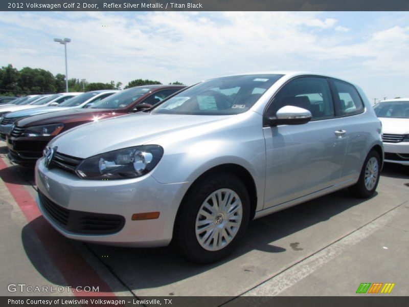 Front 3/4 View of 2012 Golf 2 Door