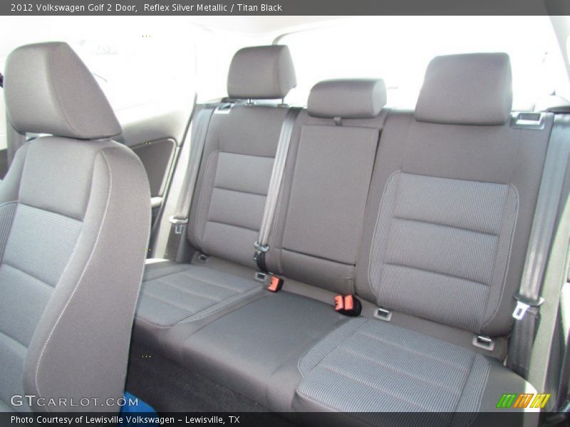 Rear Seat of 2012 Golf 2 Door