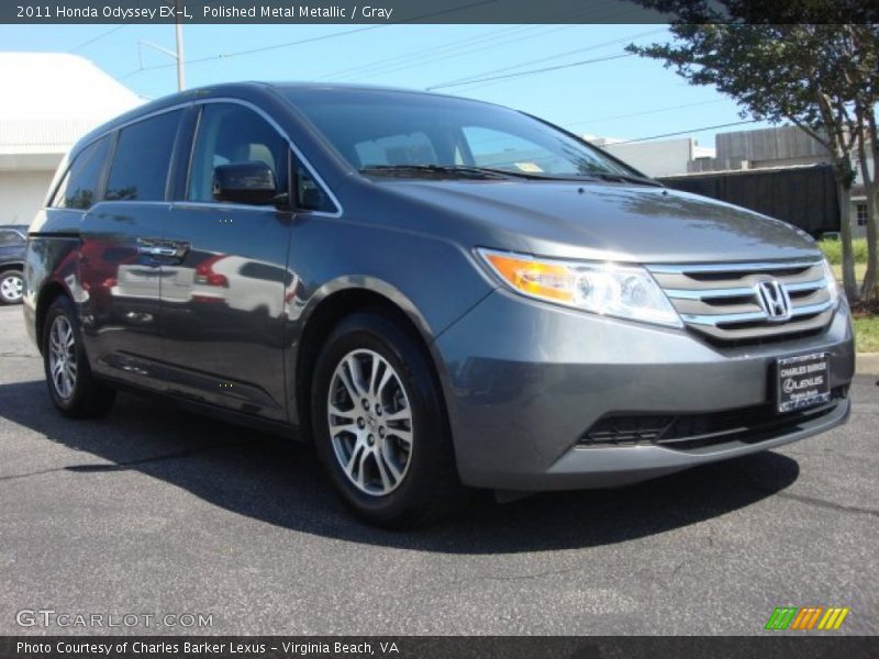 Polished Metal Metallic / Gray 2011 Honda Odyssey EX-L