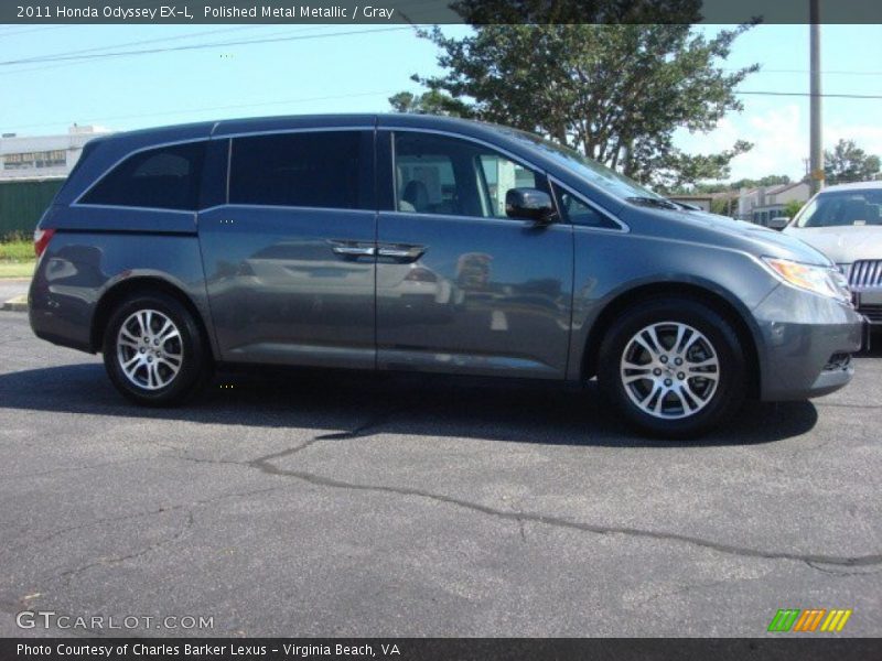 Polished Metal Metallic / Gray 2011 Honda Odyssey EX-L
