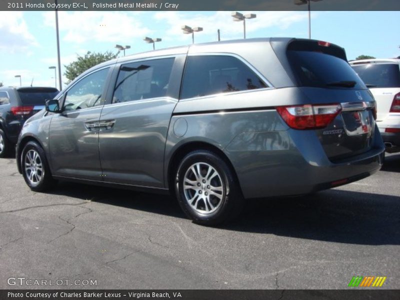 Polished Metal Metallic / Gray 2011 Honda Odyssey EX-L