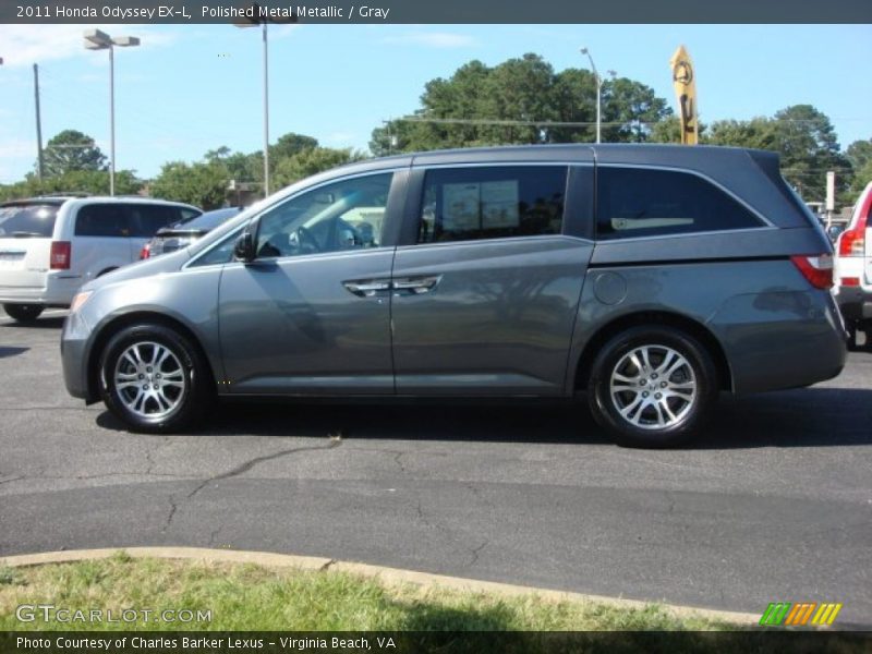 Polished Metal Metallic / Gray 2011 Honda Odyssey EX-L