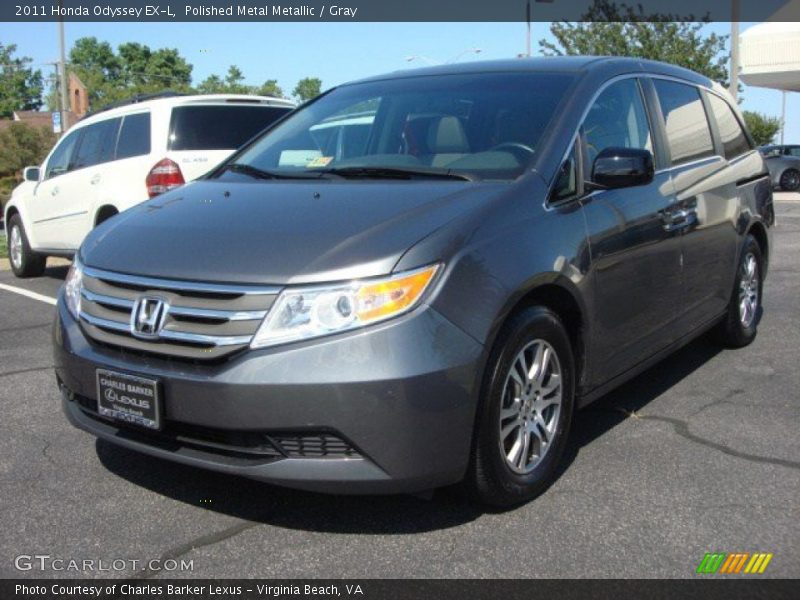 Polished Metal Metallic / Gray 2011 Honda Odyssey EX-L