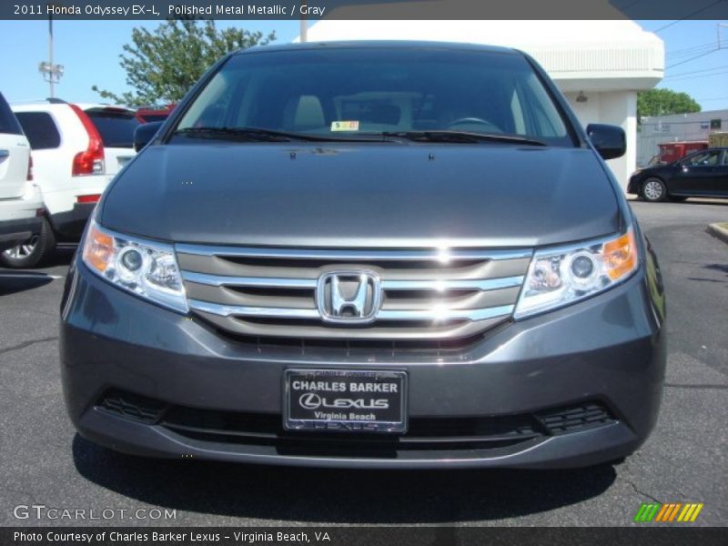 Polished Metal Metallic / Gray 2011 Honda Odyssey EX-L