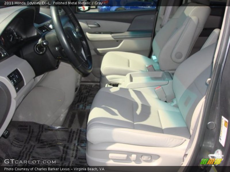 Polished Metal Metallic / Gray 2011 Honda Odyssey EX-L