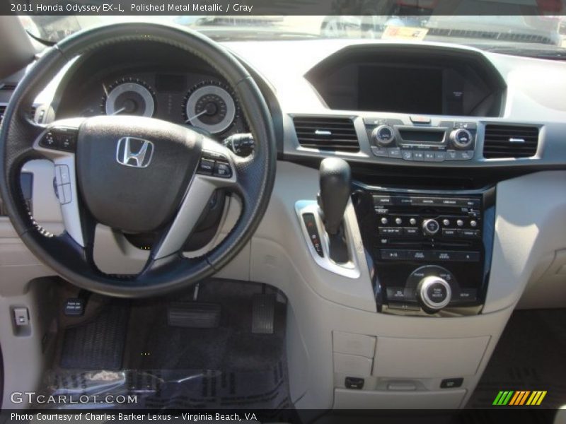 Polished Metal Metallic / Gray 2011 Honda Odyssey EX-L