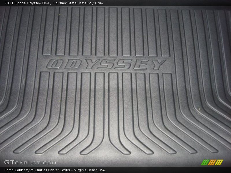 Polished Metal Metallic / Gray 2011 Honda Odyssey EX-L