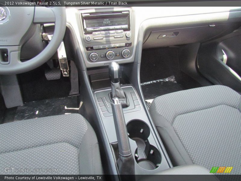 Tungsten Silver Metallic / Titan Black 2012 Volkswagen Passat 2.5L S
