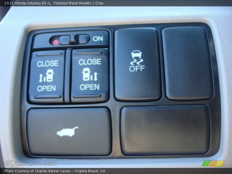 Polished Metal Metallic / Gray 2011 Honda Odyssey EX-L