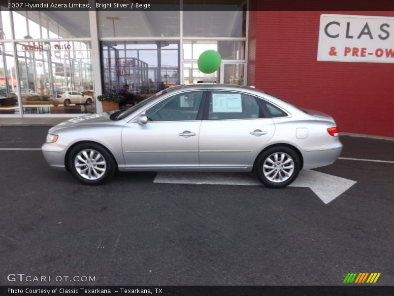 Bright Silver / Beige 2007 Hyundai Azera Limited